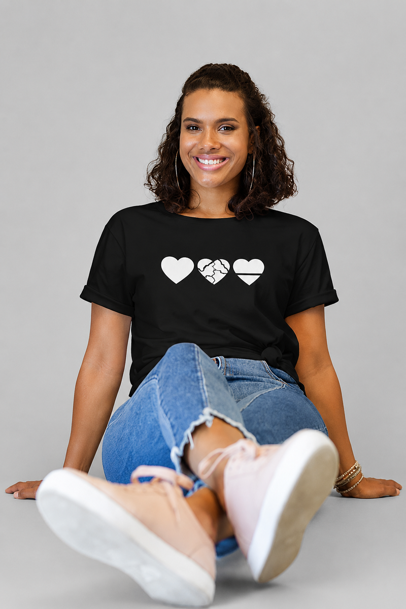 Process | Unisex Heart T-Shirt