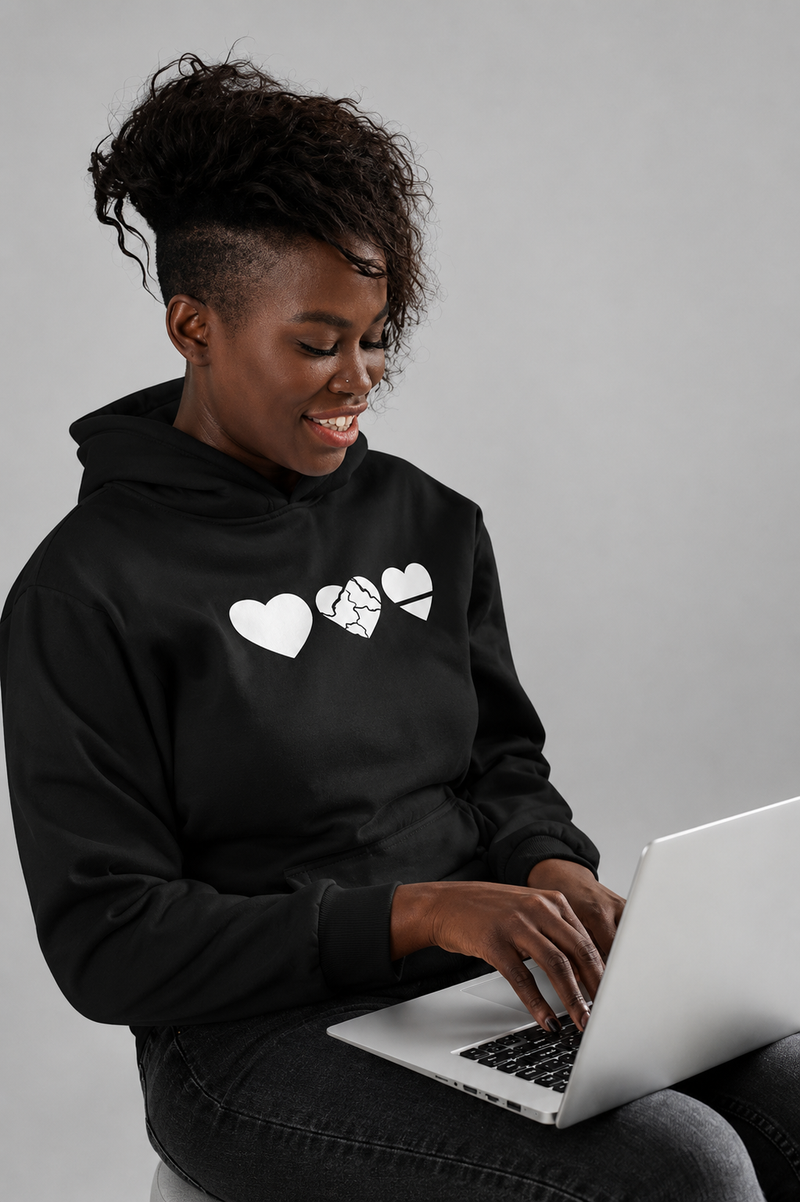 Process | Unisex Heart Hoodie
