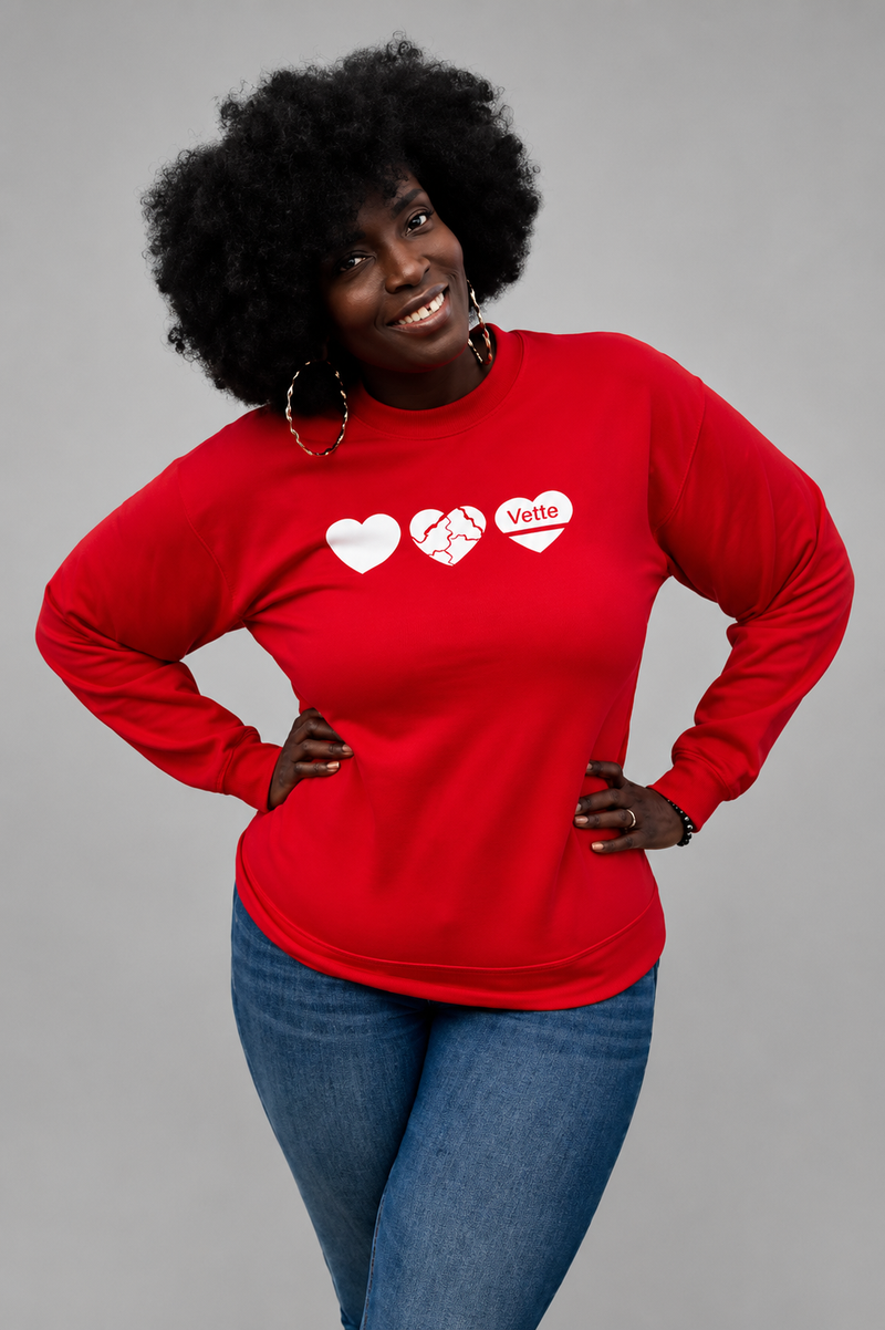 Process | Unisex Heart Sweatshirt
