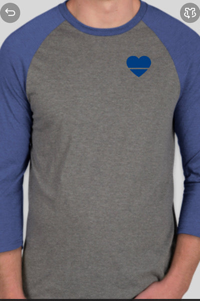 Over Your Heart | Unisex Baseball Tee