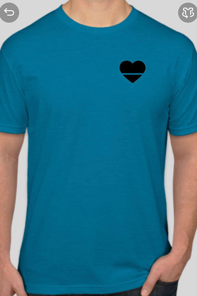 Over Your Heart | Men's Heart T-Shirt