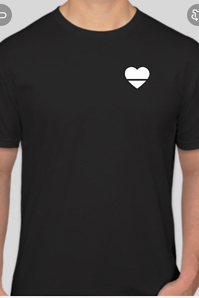 Over Your Heart | Men's Heart T-Shirt