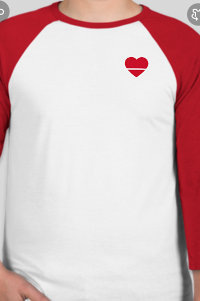 Over Your Heart | Unisex Baseball Tee