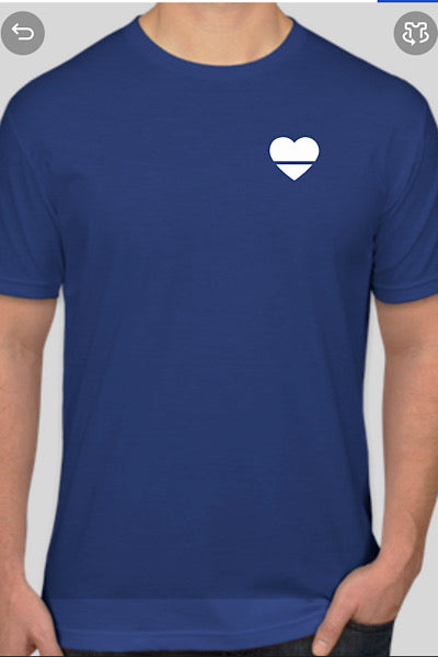 Over Your Heart | Men's Heart T-Shirt