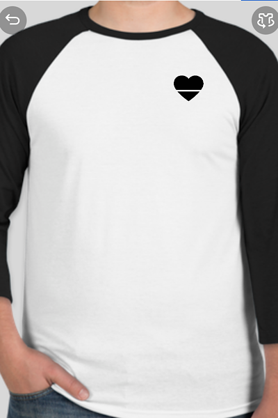 Over Your Heart | Unisex Baseball Tee