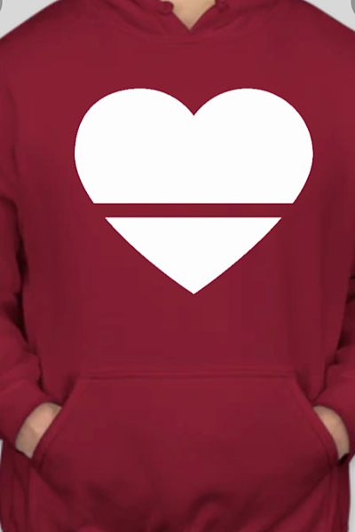 Heartthrob | Unisex Heart Hoodie