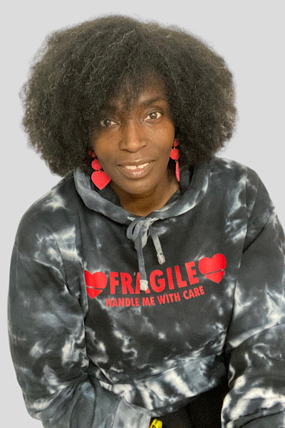Fragile | Unisex Heartthrob Tie Dye Hoodie