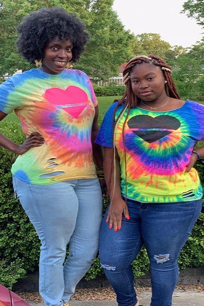Heartthrob | Tie Dye Heart T-Shirt